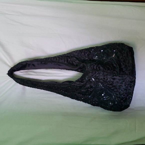 Vintage Toni Sparkly Beaded Sequin Purse - Picture 2 of 9